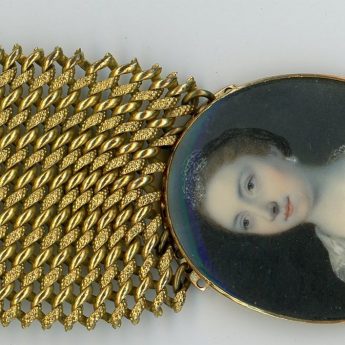 Miniature portrait of a lady by John Smart, signed and dated 1761