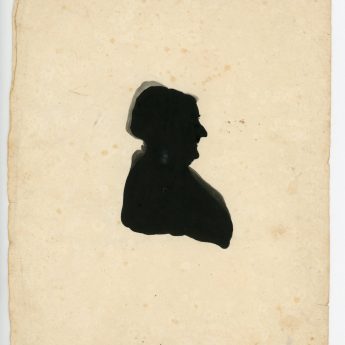 A family group of cut silhouettes by Samuel Metford of the Fry family of Culmstock, Devon together with miscellaneous family papers including a Quaker marriage certificate