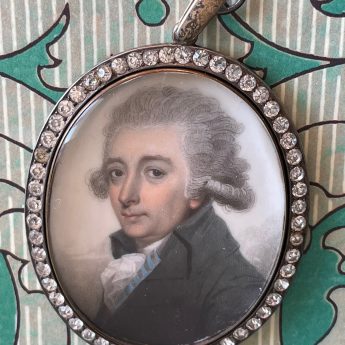 John Barry, miniature portrait of a gentleman