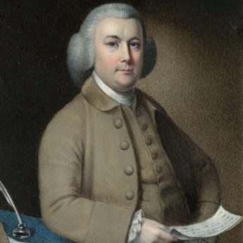 Miniature portrait of Robert Dodsley the Publisher