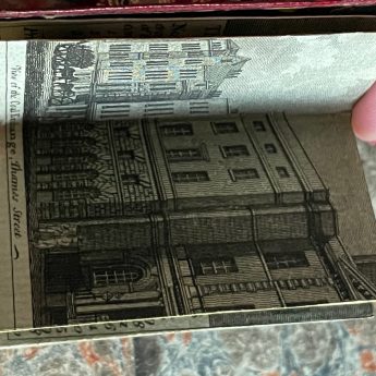 Finely Bound Miniature London Almanack for 1794 in Slipcase