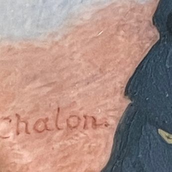 Miniature portrait of a gentleman signed Chalon