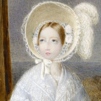 Miniature portrait of Princess Victoria by William Corden