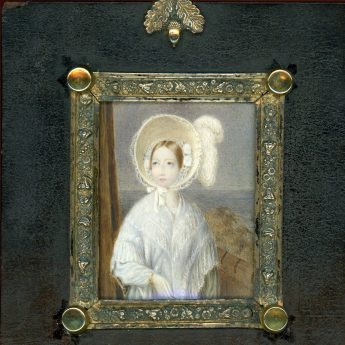 Miniature portrait of Princess Victoria by William Corden