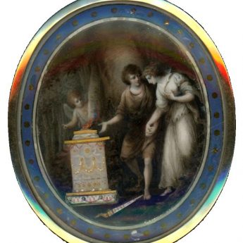 Allegorial miniature attributed to Samuel Shelley