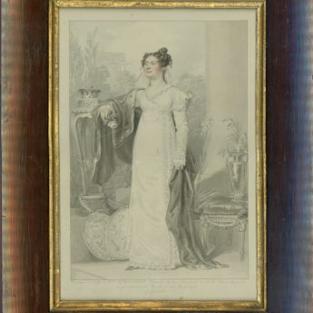 Watercolour portrait of Frederica Charlotte, Duchess of York & Albany painted by William Marshall Craig in 1815