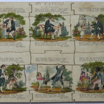 My Father - a rare jigsaw issued in 1812