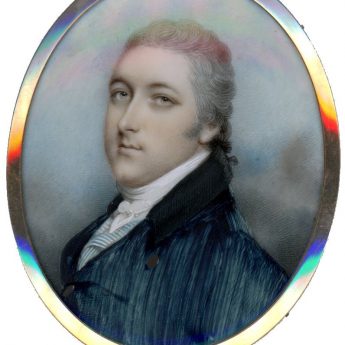 Andrew Plimer, miniature portrait of a gentleman