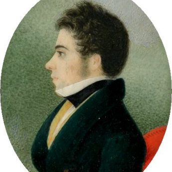 Miniature portrait by Robinson of Captain David Craig