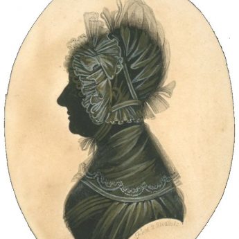 Silhouette of a lady by John Field