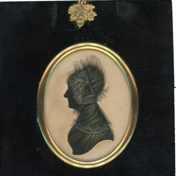Silhouette of a lady by John Field