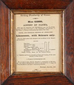 Handbill for Miss Gibbs