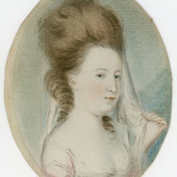 18th Century Small Pastel Portrait