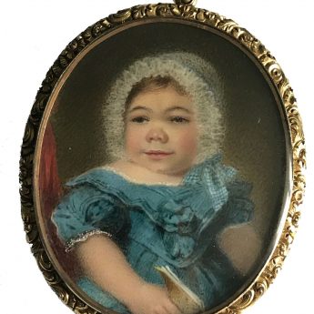 Regency portrait of Richard Pendlebury as a child