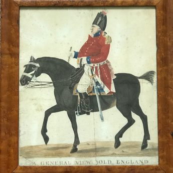 Watercolour portrait of Lt-Gen. Richard England of Lifford by Robert Dighton