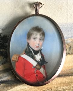 Miniature portrait of Edward Dominicus Kittoe