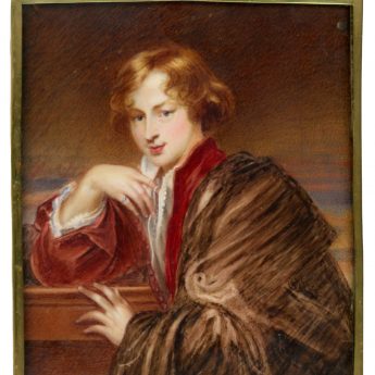 Copy by Emma Eleonora Kendrick of Van Dyke's self-portrait