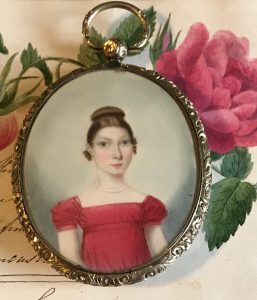 Miniature Portrait of Ten-Year-Old Jane Watton
