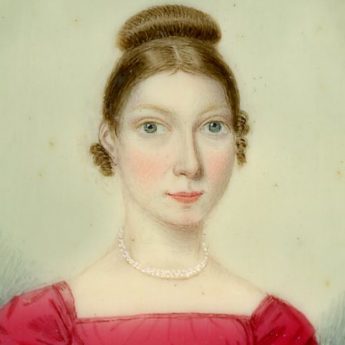 Miniature Portrait of Ten-Year-Old Jane Watton