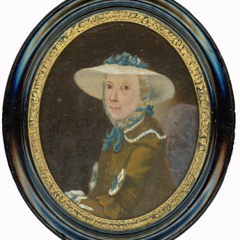 Oil portrait of Mrs Pyne of Alwark