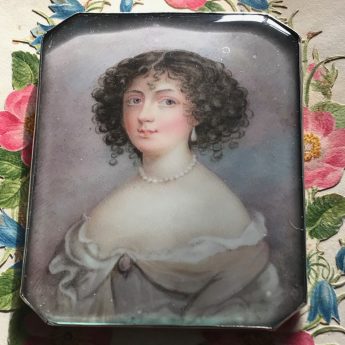 Regency portrait miniature