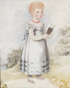 Posthumous portrait of Ann Blundell as a child