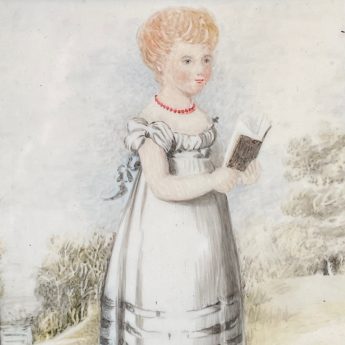 Posthumous portrait of Ann Blundell as a child