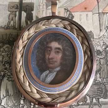 Miniature portrait of David Gaston