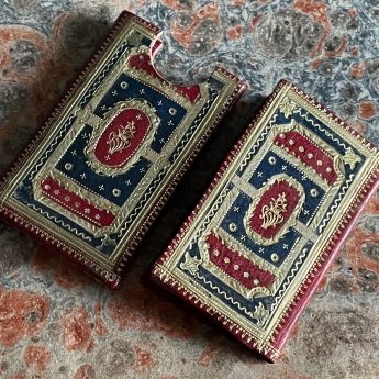 Finely Bound Miniature London Almanack for 1794 in Slipcase