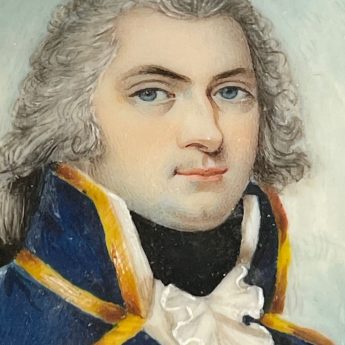 Miniature portrait of Edward Kittoe RN