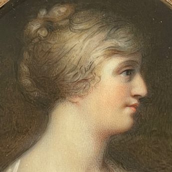 Miniature portrait of Lady Susan Montgomerie