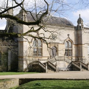 Lacock Abbey, home of Mary Spencer and her husband John Rock Grossett
