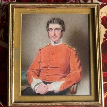 Charles Foot Tayler, miniature portrait of Captain Cockburn