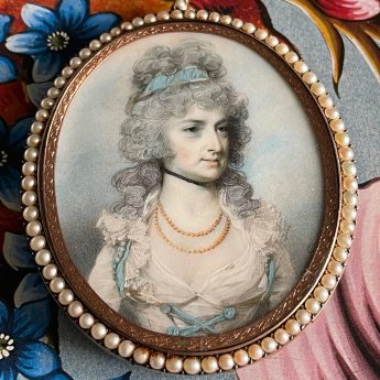 George Engleheart, portrait of Frances Doyle