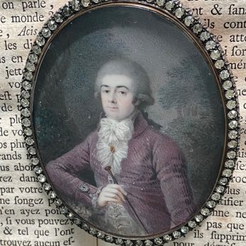 French School, portrait of a fashionable gentleman