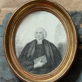 John Taylor, plumbago portraits of Robert and Charlotte Carter Thelwall