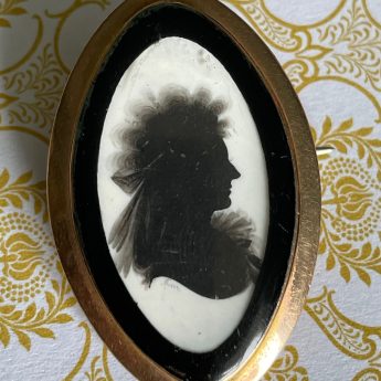 John Miers, jewellery silhouette of a lady