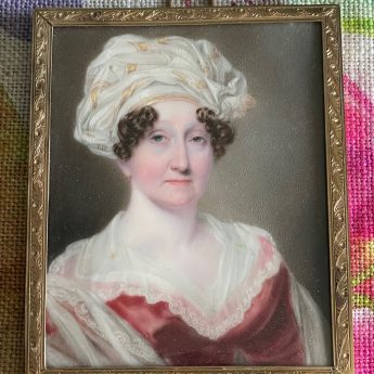John Cox Dillman Engleheart, portrait of Mrs Roberts
