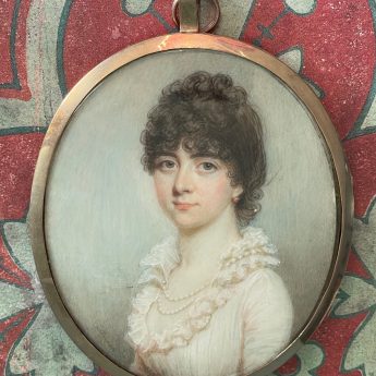 Portrait of a lady by Edward Burch