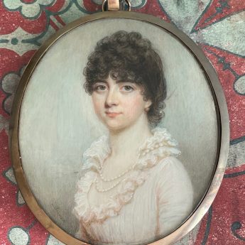 Portrait of a lady by Edward Burch