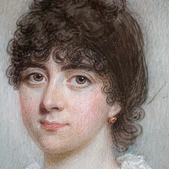 Portrait of a lady by Edward Burch