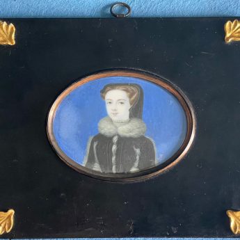 Bernard Lens, portrait of Mary Queen of Scots, 1728