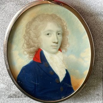 Walter Robertson, portrait miniature of Jenico Preston, 12th Viscount Gormanston (1775-1860)