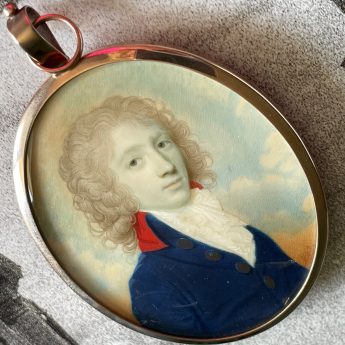 Walter Robertson, portrait miniature of Jenico Preston, 12th Viscount Gormanston (1775-1860)