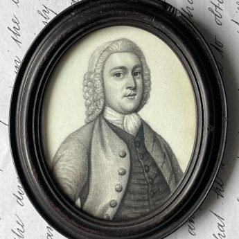 James Ferguson, plumbago portrait miniature