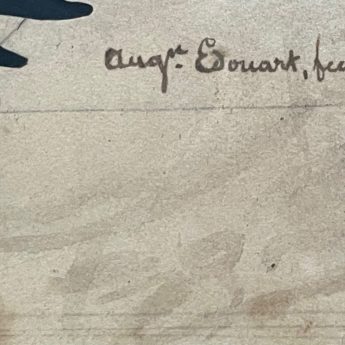 Augustin Edouart, silhouette conversation piece of the Clements Family, Ireland