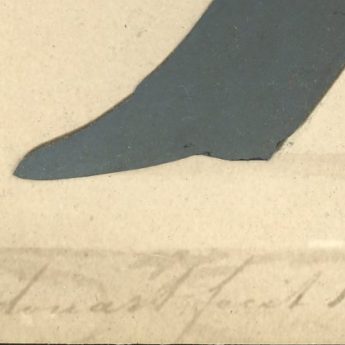 Augustin Edouart, cut silhouette conversation group, signed and dated 1834