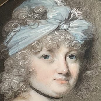 George Engleheart, a pair of miniature portrait of Harriet Reid and her son Nevile