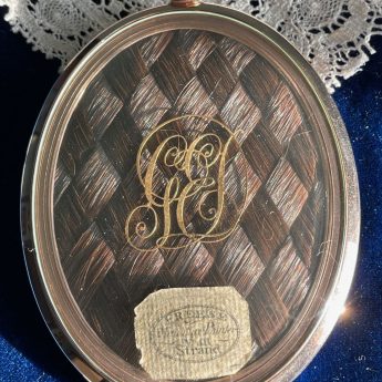 Nicholas Freese, delightful portrait miniature of a young Regency lady