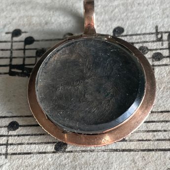 John Miers, teeny silhouette of a gentleman